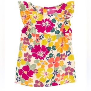 NWT 12mo. carters floral print set